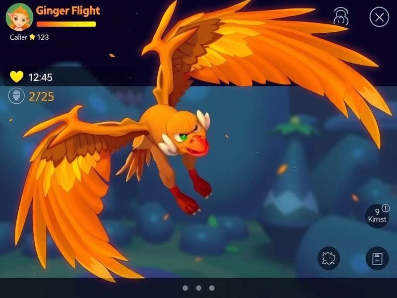 Ginger Fierce Flight gameplay screenshot